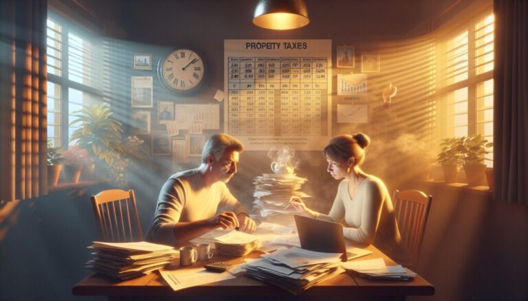 Understanding if property taxes are paid in arrears